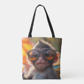 Happy Monkey Tasche (Rückseite)