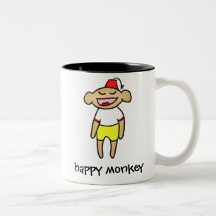 Happy Monkey Tasse