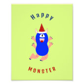 Happy Monster Fotodruck (Vorne)