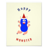 Happy Monster Fotodruck (Vorne)