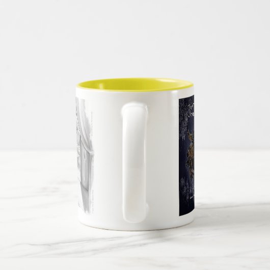 Happy Monster Happy Garden Zweifarbige Tasse (Henkel)