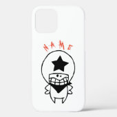 HAPPY MONSTER IPHONE 12 FALL DIY NAME Case-Mate Hülle (Rückseite)