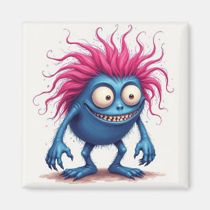 Happy Monster Magnet