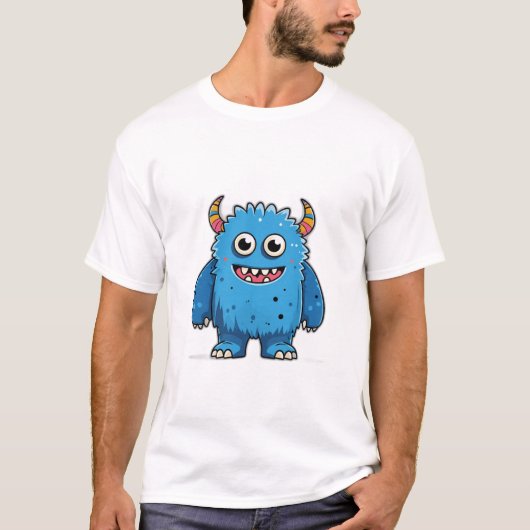 Happy Monster T-Shirt (Vorderseite)