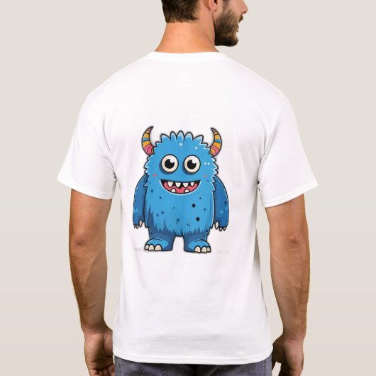 Happy Monster T-Shirt (Rückseite)
