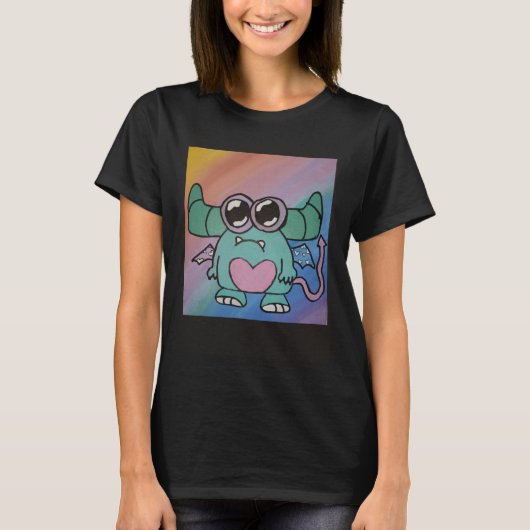 Happy monster T-Shirt (Vorderseite)