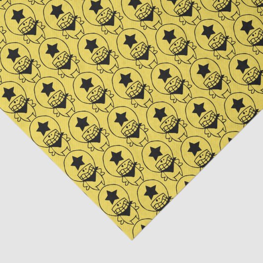 HAPPY MONSTER TISSUPAPIER SEIDENPAPIER (Ausschnitt)