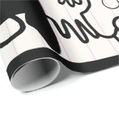 HAPPY MONSTER Wrapping Paper Geschenkpapier (Rolleneckpunkt)