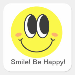 Happy Mood Smiley Sticker Pack 3"x3"