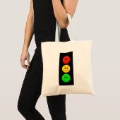 Happy Moody Stoplight Tragetasche (Vorderseite (Produkt))
