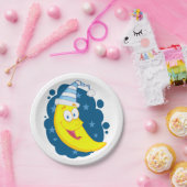 Happy Moon Face Pappteller (Party)