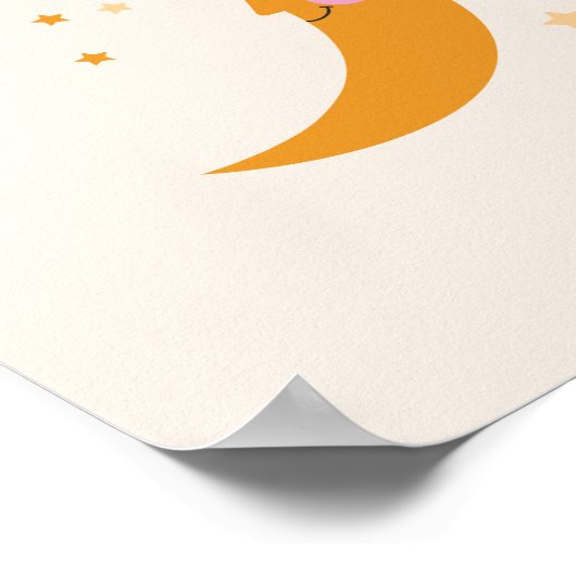 Happy Moon Kinderzimmer Dekoration (Ecke)