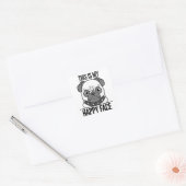Happy Mops Sticker for Dog Lovers (Umschlag)