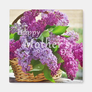 Happy Mother Day 2 Inch Square Magnet