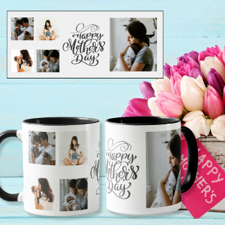 Happy Mother Day 5 Custom Fotos Tasse
