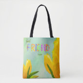 Happy Mother Day Best Friend Ever Yellow Tulips Tasche (Vorderseite)