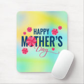 Happy Mother Day Blume Design-23213 Mousepad (Mit Mouse)