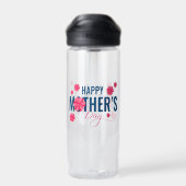 Happy Mother Day Blume Design-23213 Trinkflasche (Rückseite)