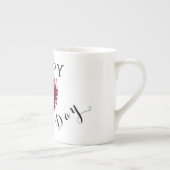 Happy Mother Day Bone China Tasse (Rechts)