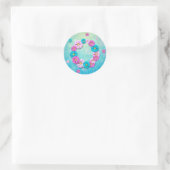 Happy Mother Day Classic Round Sticker (Tasche)