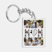 Happy Mother Day Custom Foto Schlüsselanhänger (Vorderseite links)