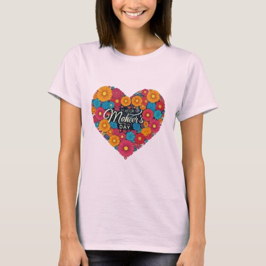 Happy Mother Day Custom T - Shirt (Vorderseite)