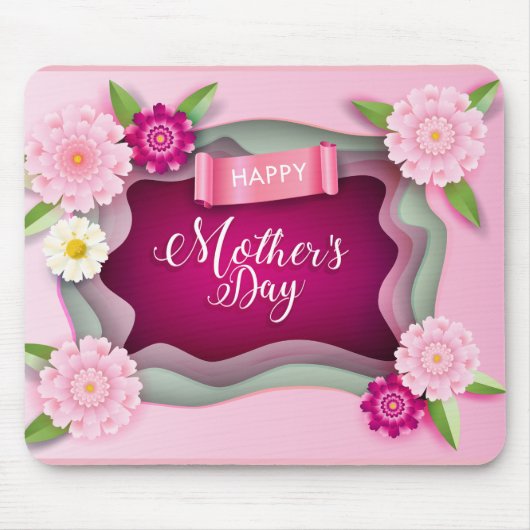 Happy Mother Day Decoration Mousepad (Vorne)
