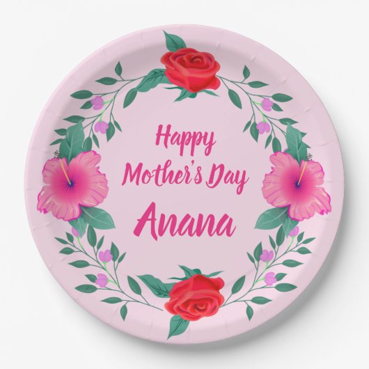 Happy Mother Day Edit Name Inuit Anana Pappteller (Vorderseite)