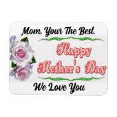 Happy Mother Day Flexible Magnet (Horizontal)