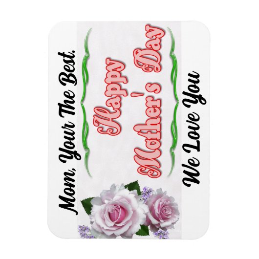 Happy Mother Day Flexible Magnet (Vertikal)