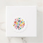 Happy Mother Day Floral Cool Stylish Lettering Geschenkanhänger (Beispiel)