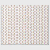 Happy Mother Day Floral Cool Stylish Lettering Geschenkpapier (Flach)