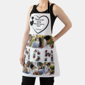 Happy Mother Day Floral Custom Foto Schürze (InSitu)