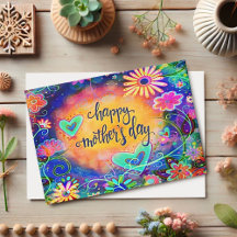 Happy Mother Day Floral Hübsch Inspirivity