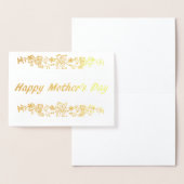 Happy Mother Day Folienkarte (Anzeige)
