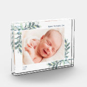 Happy Mother Day Foto Block mit Blätter Berries (Links)