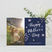 Happy Mother Day Foto Handgezeichnete Blume Niedli (Stehend Vorderseite)