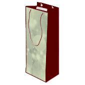 Happy Mother Day Hexe Mama Design Geschenktüte Für Weinflaschen (Rückseite Schrägansicht)