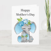 Happy Mother Day Holiday Card Karte (Vorderseite)