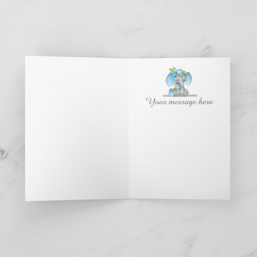 Happy Mother Day Holiday Card Karte (Innenseite)