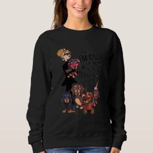Happy Mother Day Hunde Mama Dackel Hund Mutter Sweatshirt