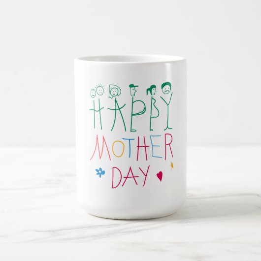 Happy Mother Day Kaffeetasse (Mittel)