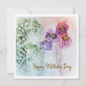 Happy Mother Day Karte (Vorderseite)