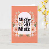 Happy Mother Day Karte (Gelbe Blume)