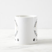 Happy Mother Day Pet Foto Beste Hunde Mama je Kaffeetasse (Mittel)