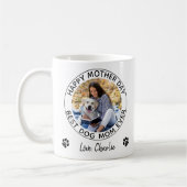 Happy Mother Day Pet Foto Beste Hunde Mama je Kaffeetasse (Links)