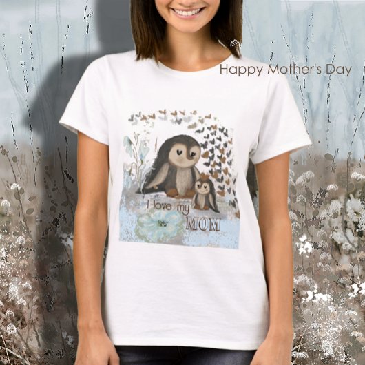 Happy Mother-Day-Pinguin T-Shirt