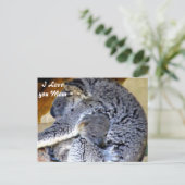 Happy Mother Day_ Postkarte (Stehend Vorderseite)
