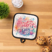 Happy Mother Day Pot Holder Topflappen (Oben Unten)