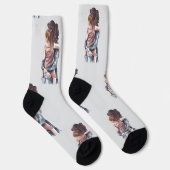 Happy Mother Day Socken (Rechts)